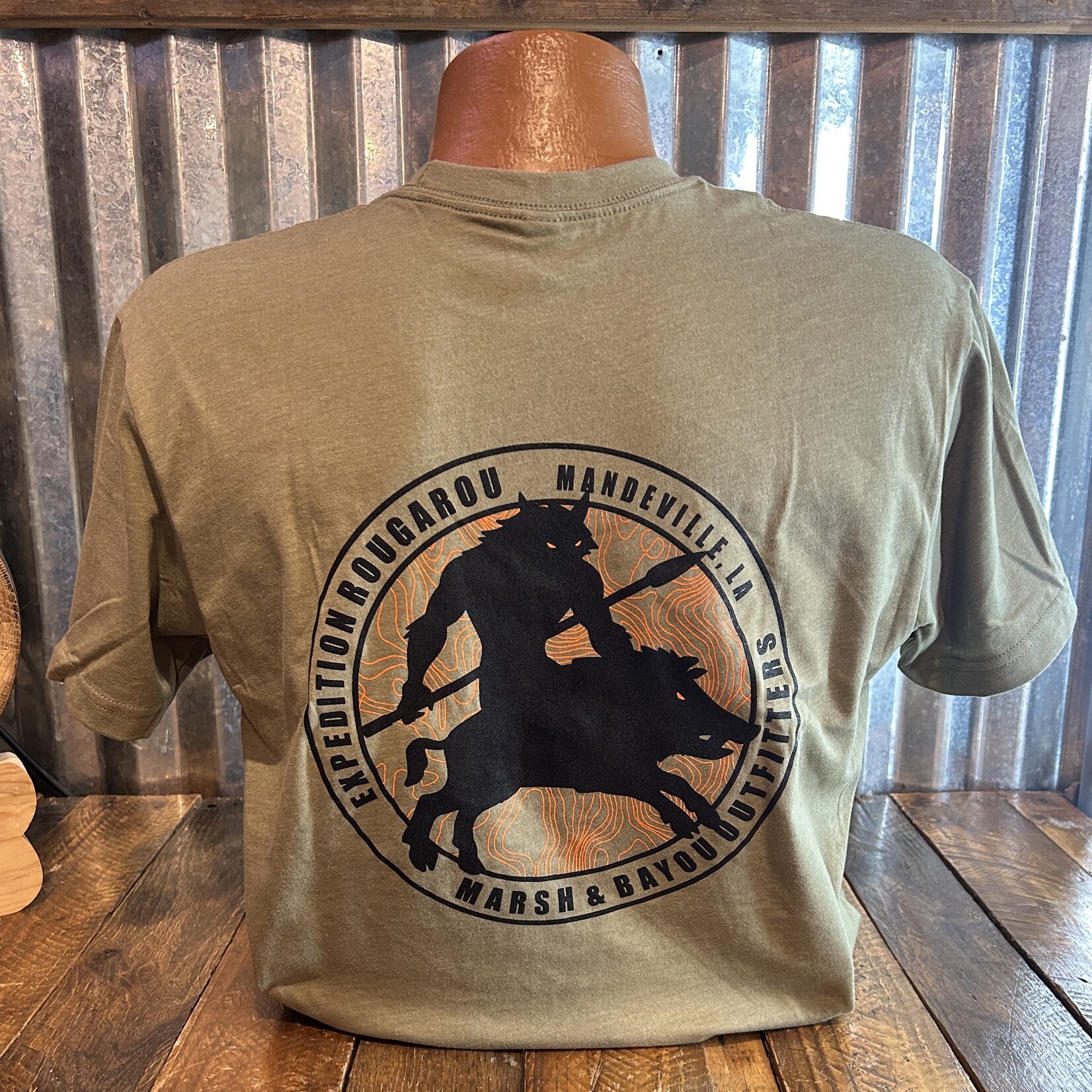 Marsh & Bayou Outfitters | Custom Tees "Expedition Rougarou"