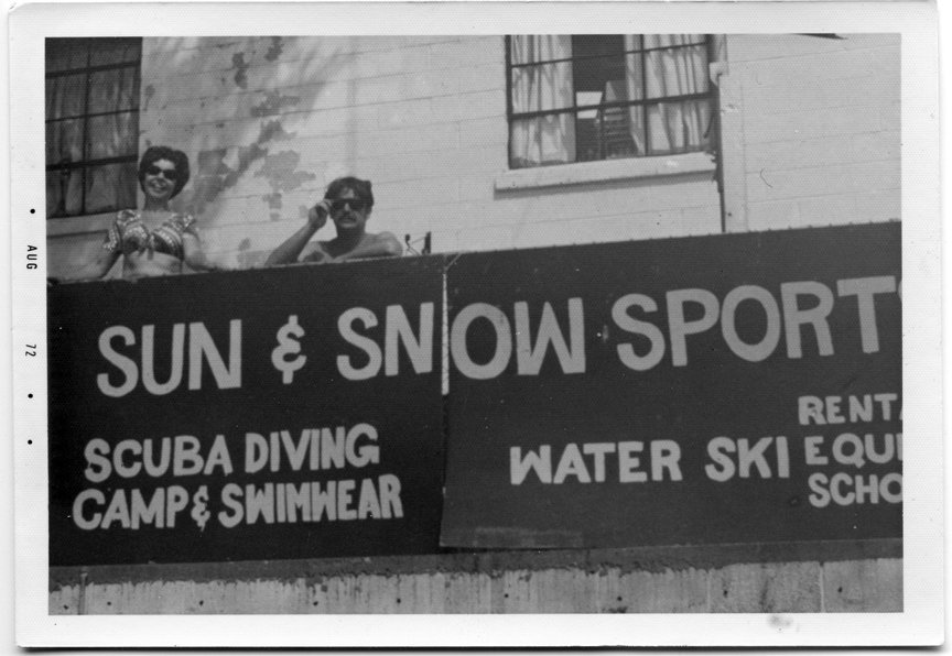 Sun and Snow signage - Belleville