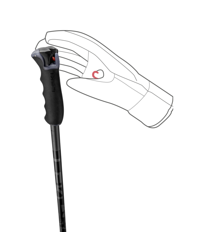 Leki Detect S Ski Poles