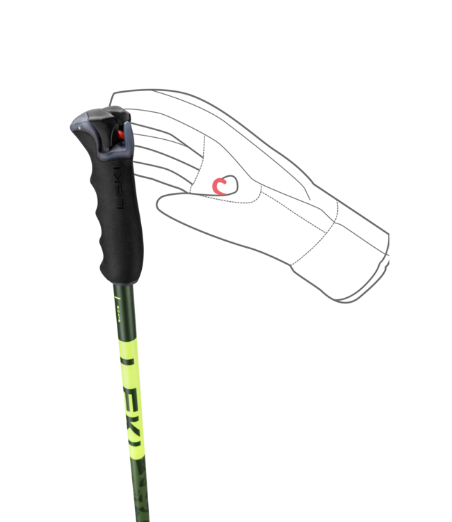 Leki Detect S Ski Poles