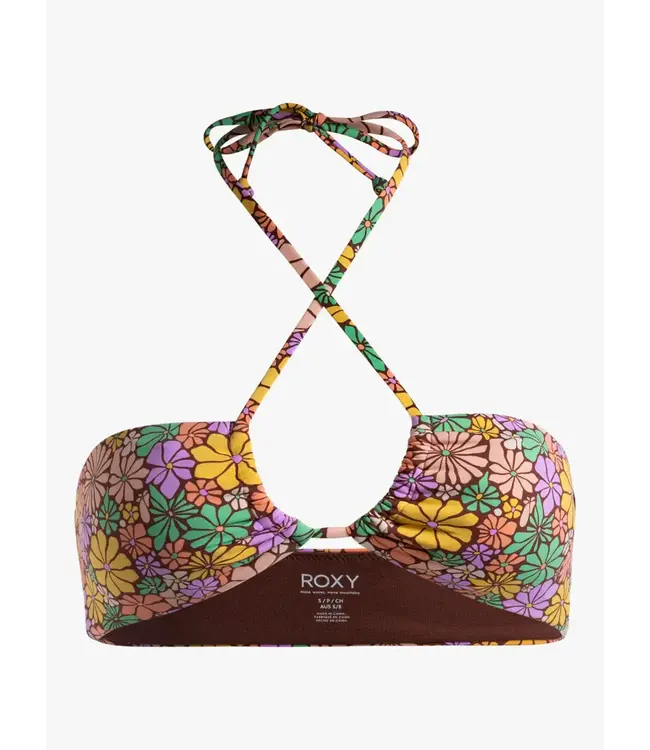 Roxy All About Sol Bandeau Bikini Top