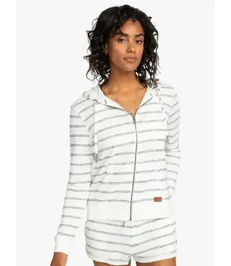 Roxy Perfect Wave Stripes Zip-Up Hoodie
