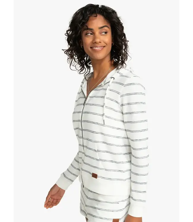 Roxy Perfect Wave Stripes Zip-Up Hoodie
