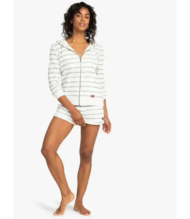 Roxy Perfect Wave Stripes Zip-Up Hoodie