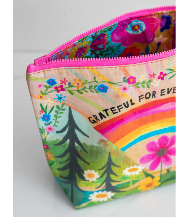 Natural Life Recycled Zipper Pouch