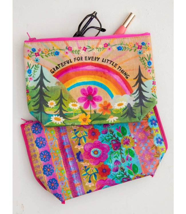 Natural Life Recycled Zipper Pouch