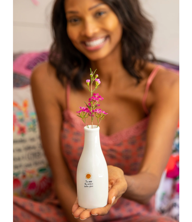 Natural Life Ceramic Bud Vase