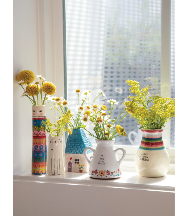 Natural Life Artisan Bud Vase