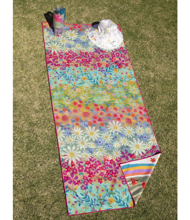 Natural Life Double-sided Microfiber Beach Towel