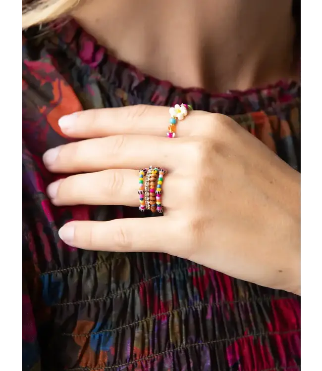 Natural Life Golden Eye Ring