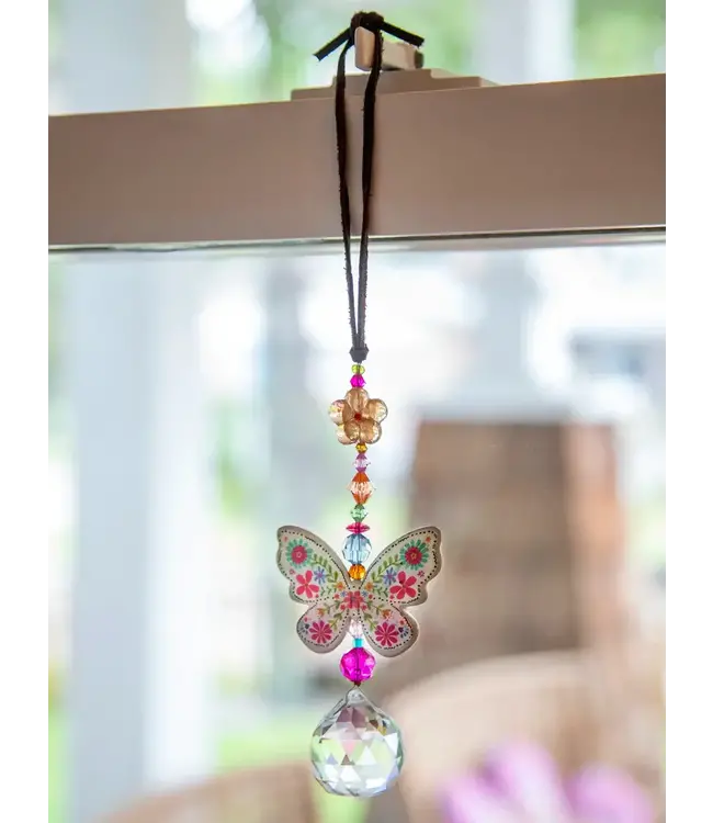 Natural Life Sun Catcher Car Charm