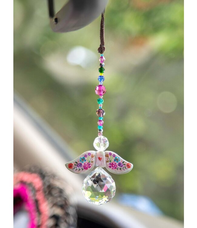 Natural Life Sun Catcher Car Charm