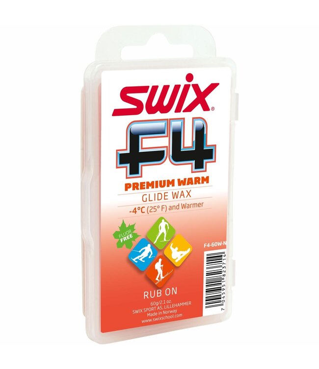 Swix F4-60W-N Glidewax Warm 60g w/cork