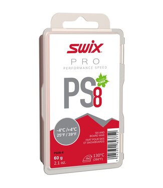 Swix PS8 Red, -4C/+4C, 60g