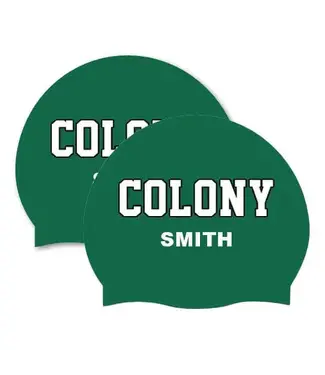 COLONY SILICONE SWIM CAPS
