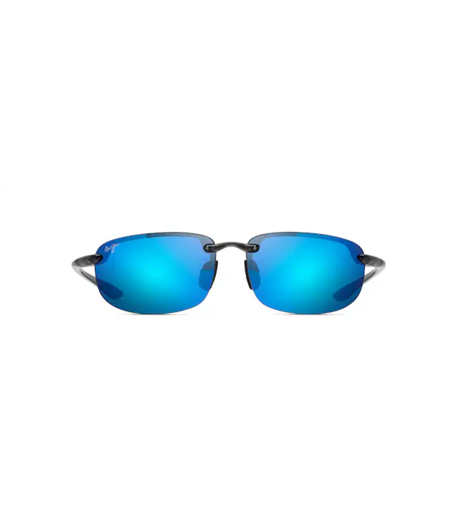 Maui Jim Ho'okipa Smoke Grey Blue Hawaii Sunglasses