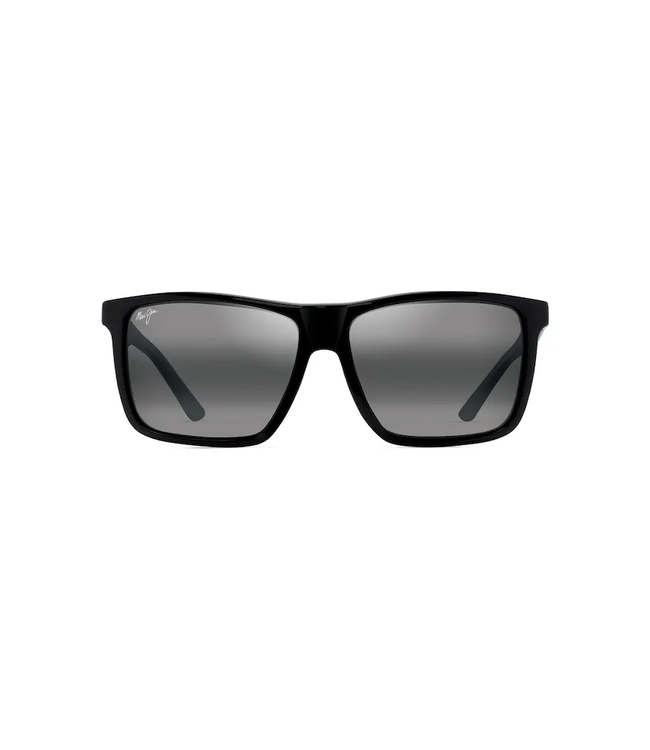 Maui Jim Mamalu Bay Gloss Black Neutral Grey Sunglasses