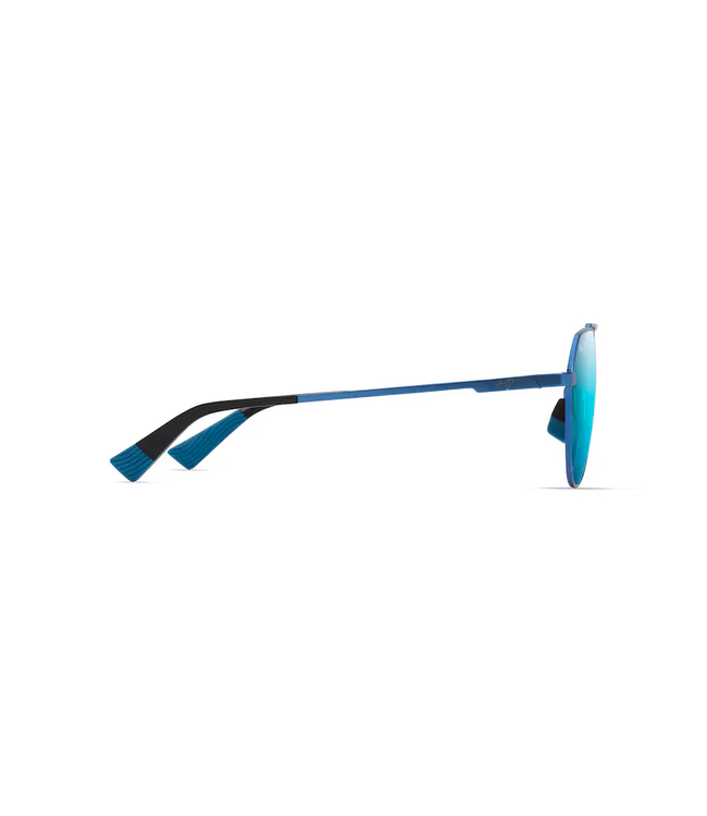 Maui Jim Waiwai Blue Hawaii Matte Trans Blue Sunglasses
