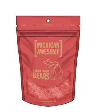 Michigan Awesome Cherry Gummy Bears