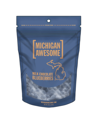 Michigan Awesome Milk Chocoalte Blueberries