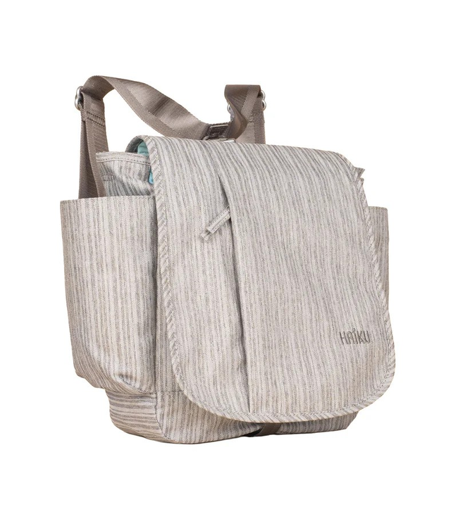 Haiku To Go Convertible 2.0 Crossbody and Backpack Messenger-Style Travel Bag with Adjustable Shoulder Straps, Dual Pockets