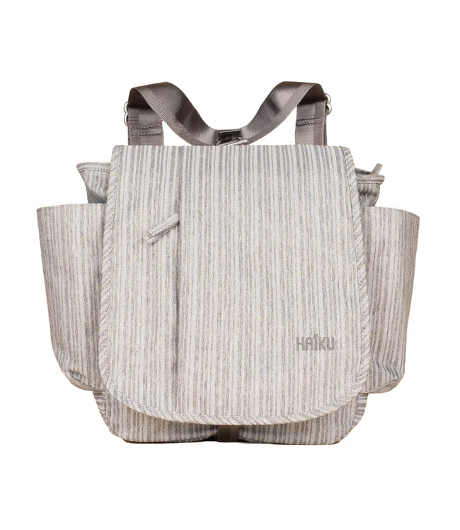 Haiku To Go Convertible 2.0 Crossbody and Backpack Messenger-Style Travel Bag with Adjustable Shoulder Straps, Dual Pockets