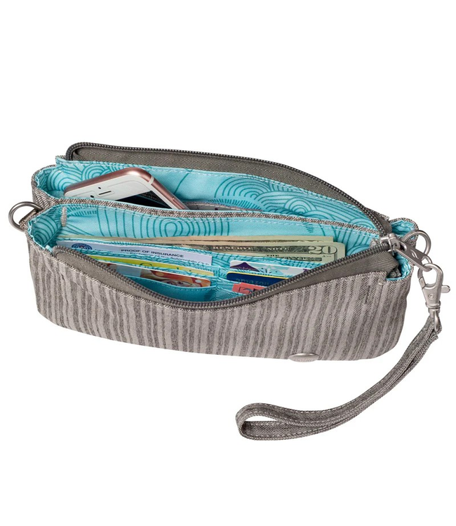 Haiku Women's Small Stride Crossbody RFID Blocking Wristlet Wallet