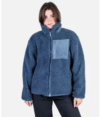 Jetty Cedar Hi Pile Fleece Jacket