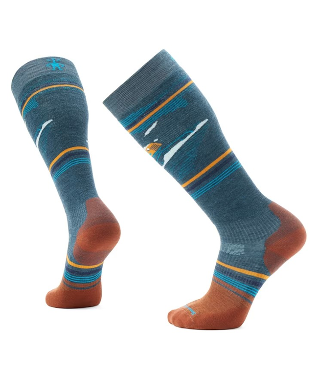 Smartwool Snowboard Targeted Cushion Piste Machine Sock