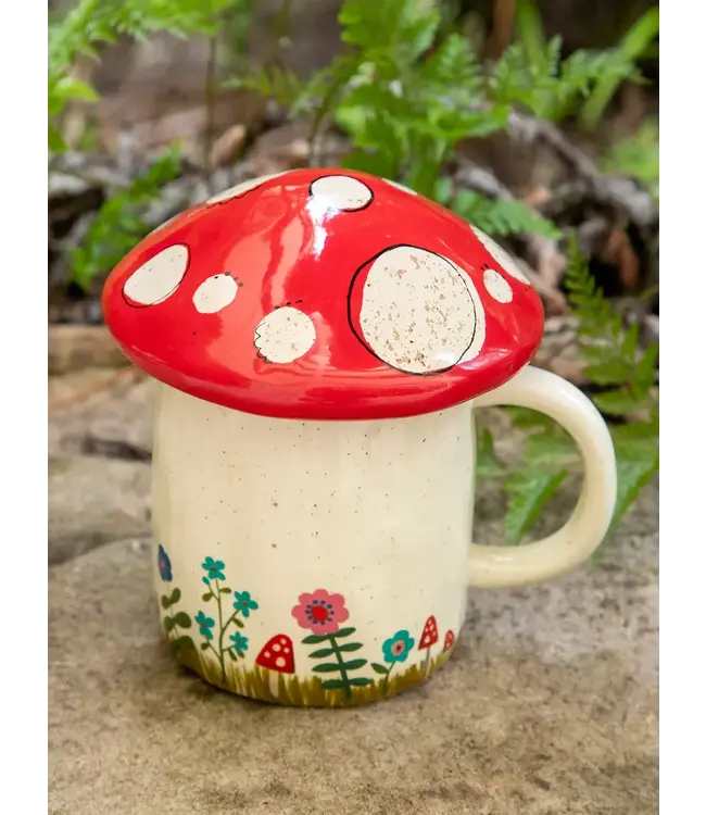 Natural Life Lidded Mug