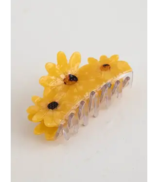 Natural Life Sunflower Hair Claw