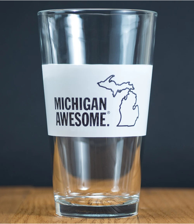 Michigan Awesome Michigan Awesome Pint Glass