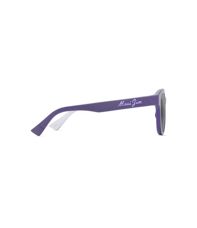 Maui Jim Ihupani Asian Fit Matte Dark Violet w/ Purple Gre