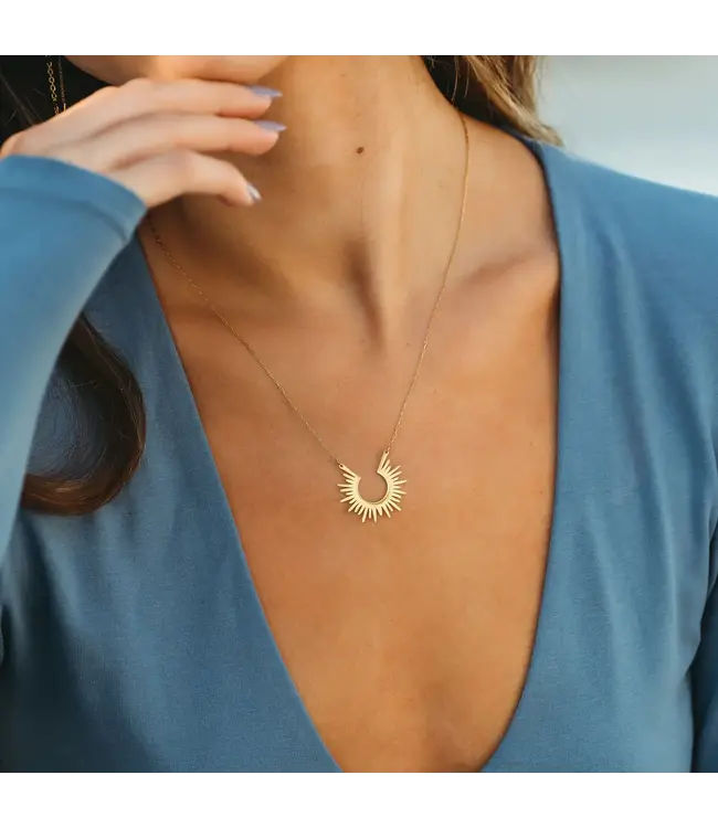 Salty Cali Sunrise Necklace