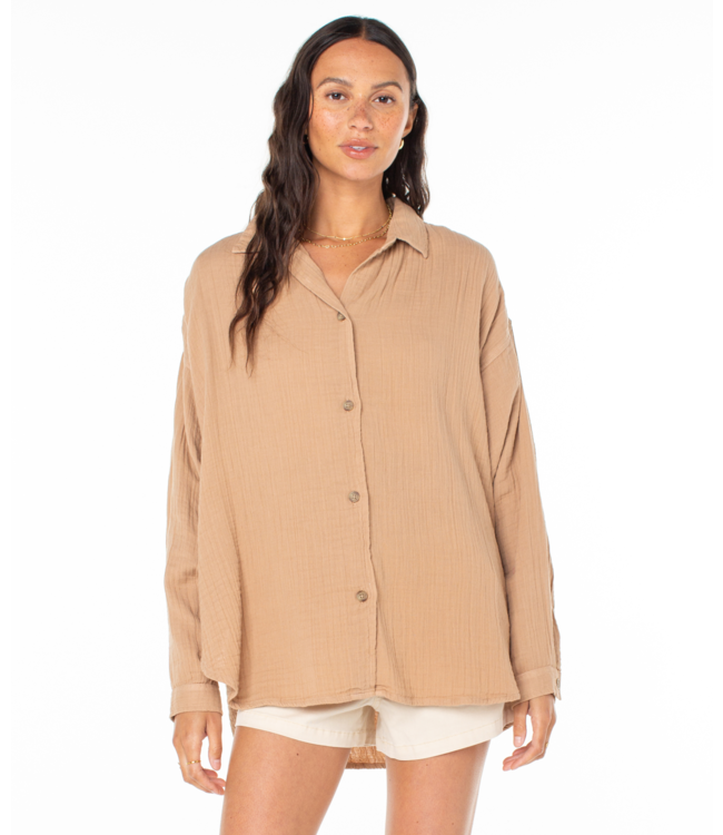 Roxy Hippie Love Solid Shirt