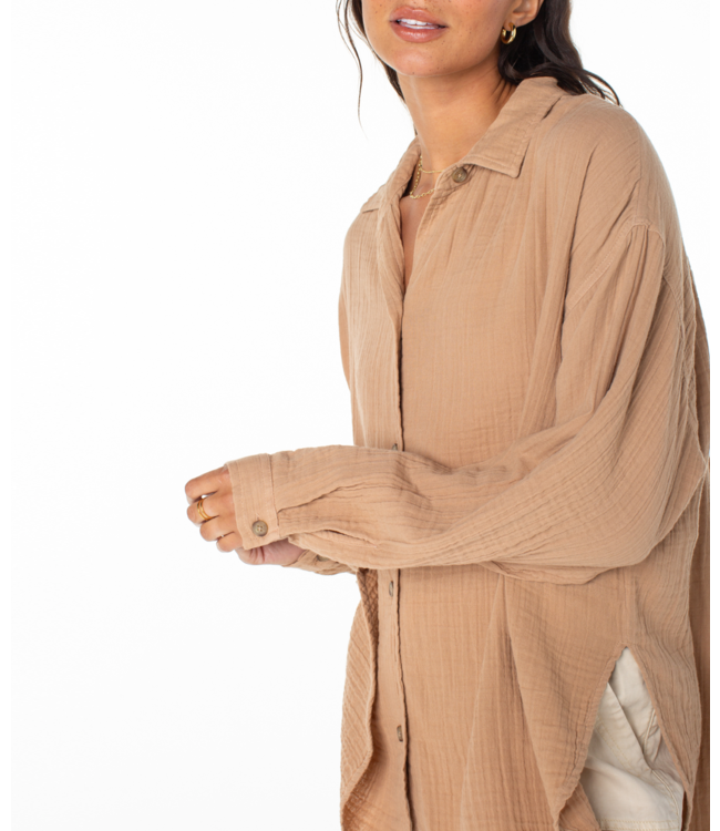 Roxy Hippie Love Solid Shirt