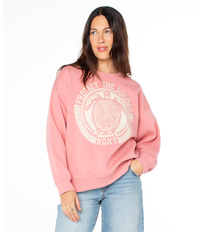 Roxy Morning Hike Crew Neck Sweatshirt