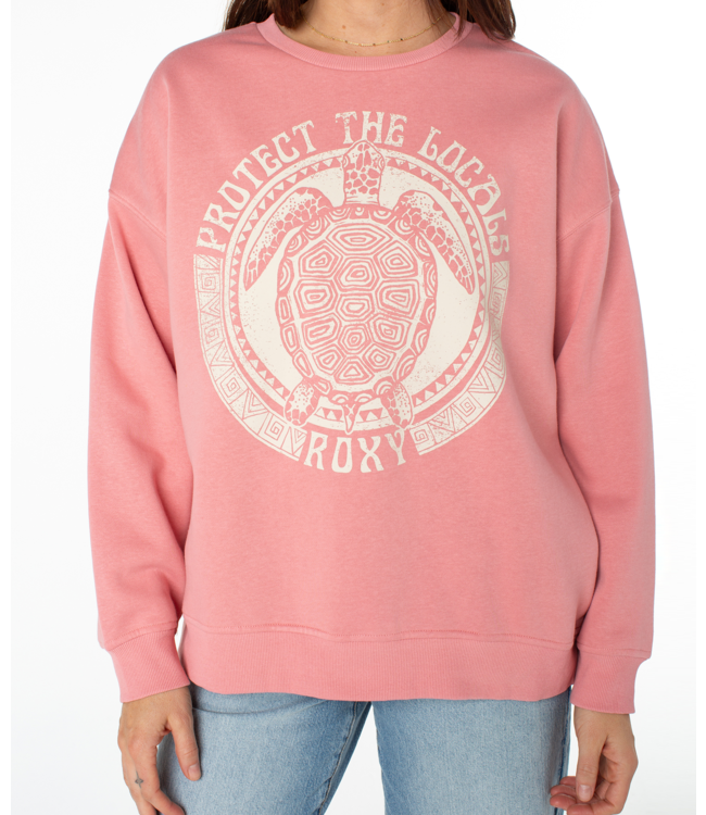 Roxy Morning Hike Crew Neck Sweatshirt