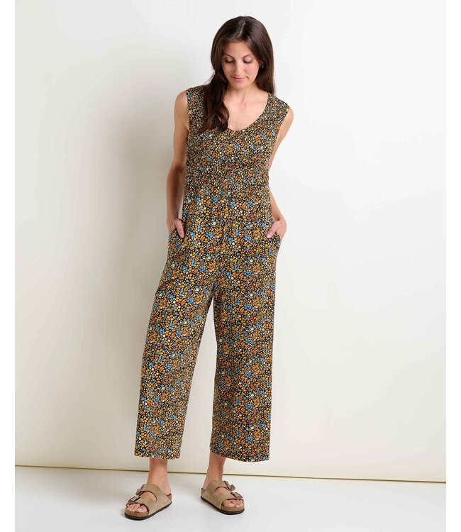 Toad&Co Gemina V Sleeveless Jumpsuit