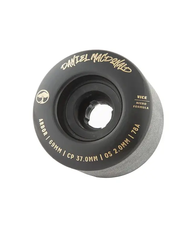 Arbor Vice - Daniel MacDonald 78a 69mm Skateboard