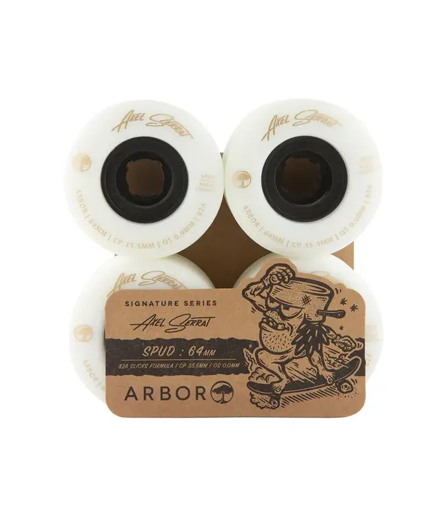 Arbor Spud - Axel Serrat 82a 64mm Skateboard