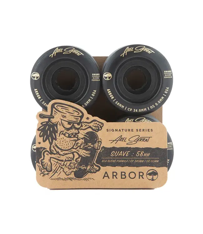 Arbor Suave - Axel Serrat 80a 58mm Skateboard
