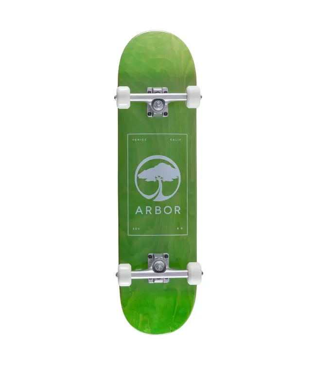 Arbor Street 8.0 Logo Complete Skateboard