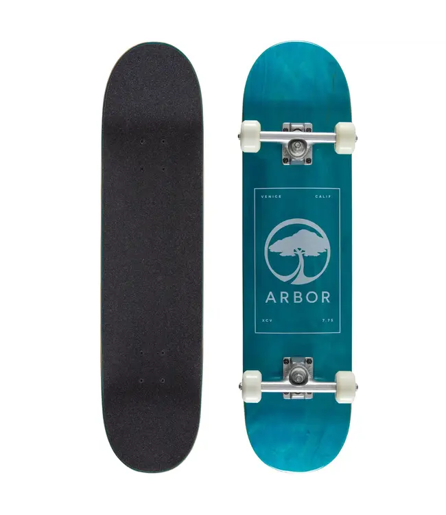 Arbor Street 7.75 Logo Complete Skateboard