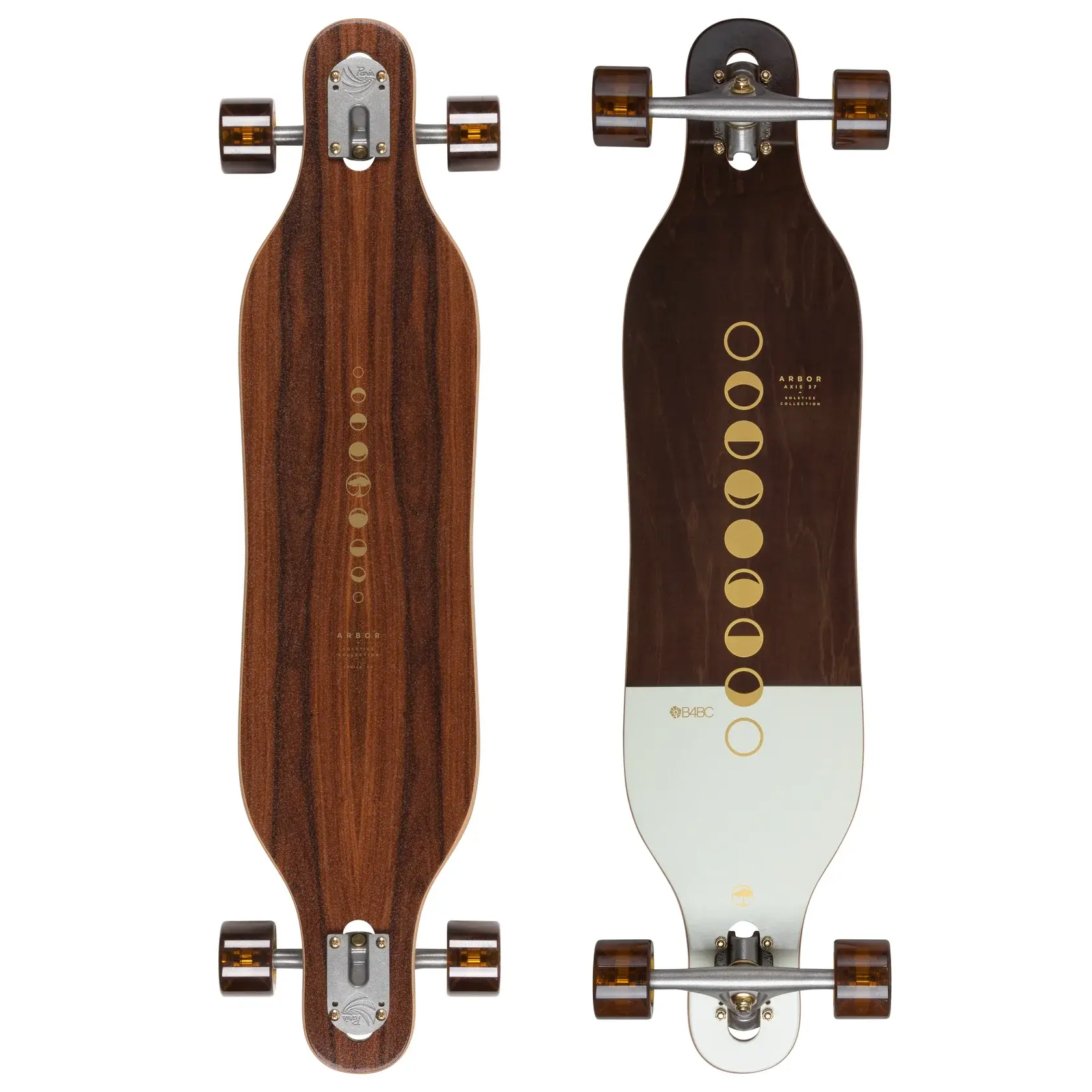Arbor Photo Axis 37 Longboard Complet Avec Découpes 94 Cm