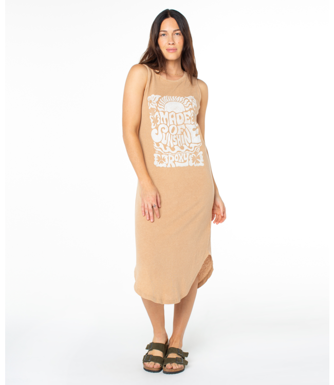 Roxy Made Of Sunshine Wildflower Midi Dress