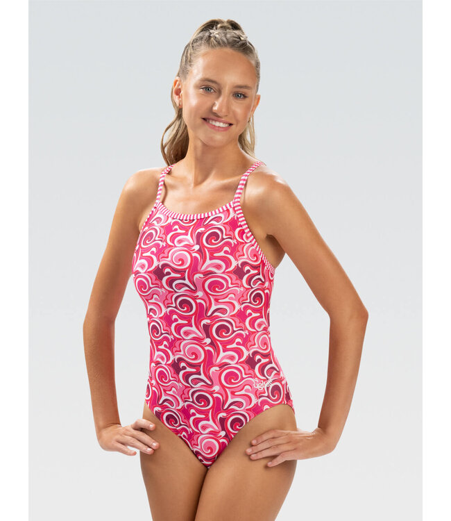 Dolfin Uglies Printed V Back Women's Swim Suit