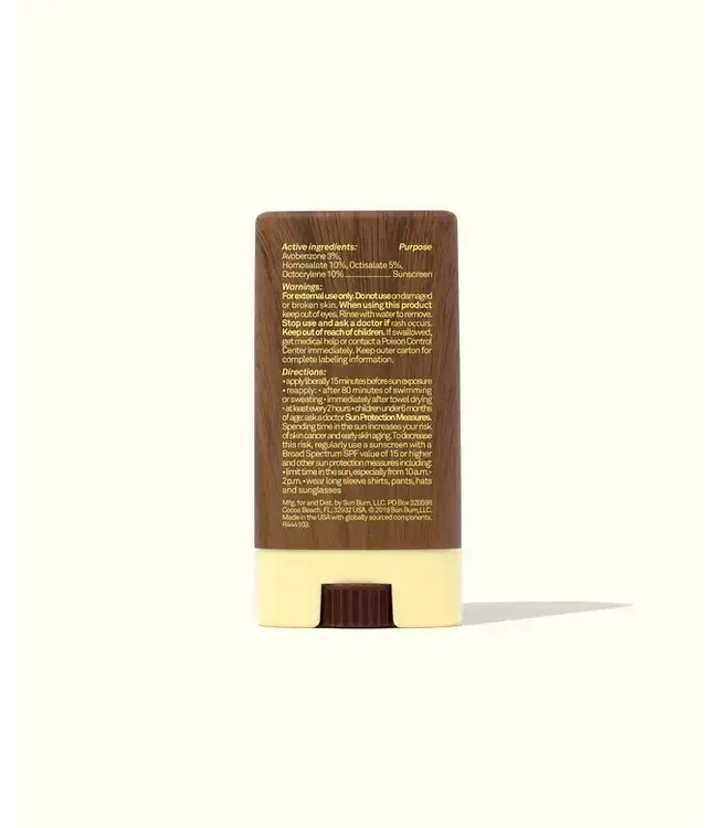 Sun Bum SPF 30 Face Stick