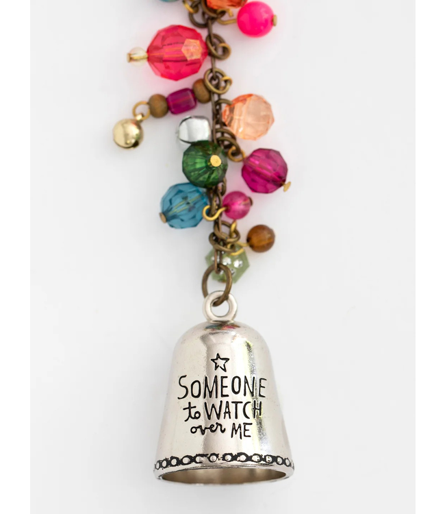Natural Life Blessing Bell Angle Car Charm