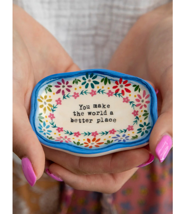 Natural Life Artisan Trinket Jewelry Dish